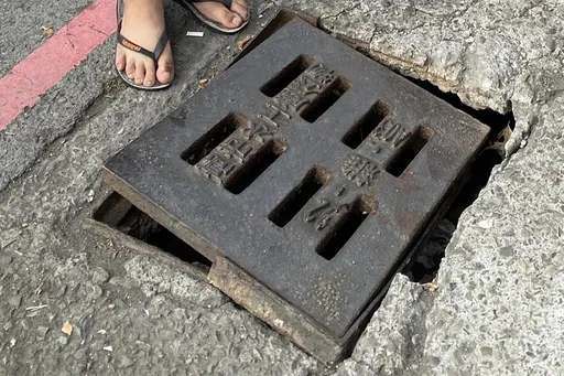 高雄市水溝蓋「會吃人」 打1999竟回「1個月前就有人反應了」原因更扯