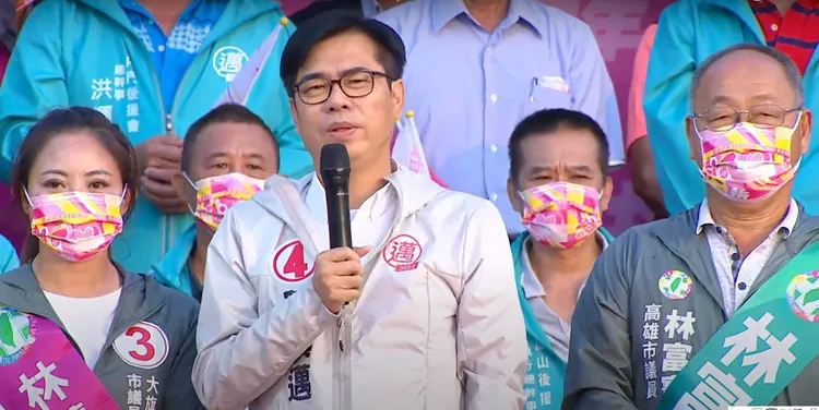 陳其邁說，若有災情，他一定是最早到現場的人。翻攝YouTube陳其邁