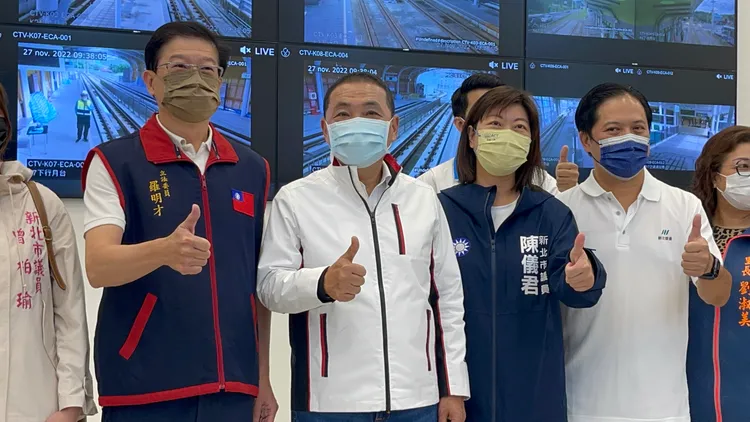 侯友宜強調，現在是擔任新北市長，將會把握當下好好做事。陸運陞攝
