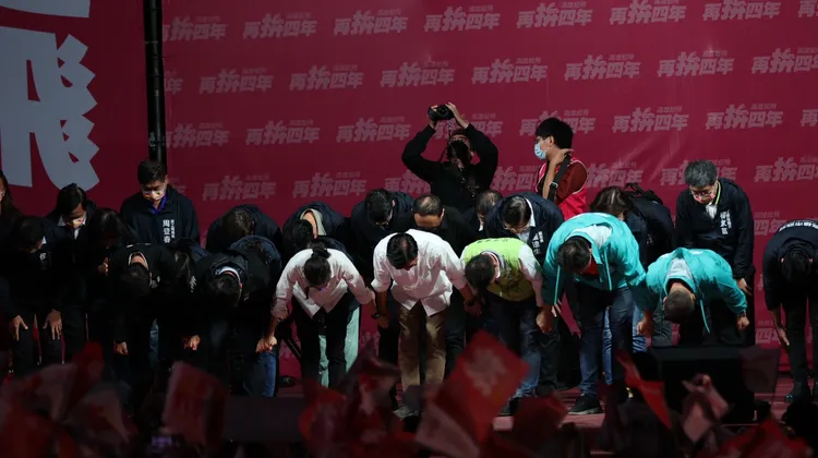 陳其邁開票一路領先，最後順利連任，但學者認為贏得並不算漂亮。侯昌騰攝