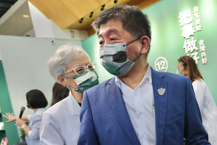 陳時中希望大家給他一個機會。林林攝