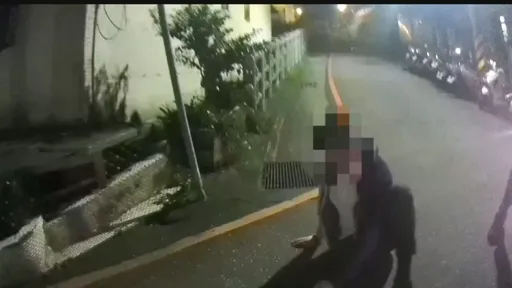 北市男醉臥路邊滿臉血　巡邏警助他返家
