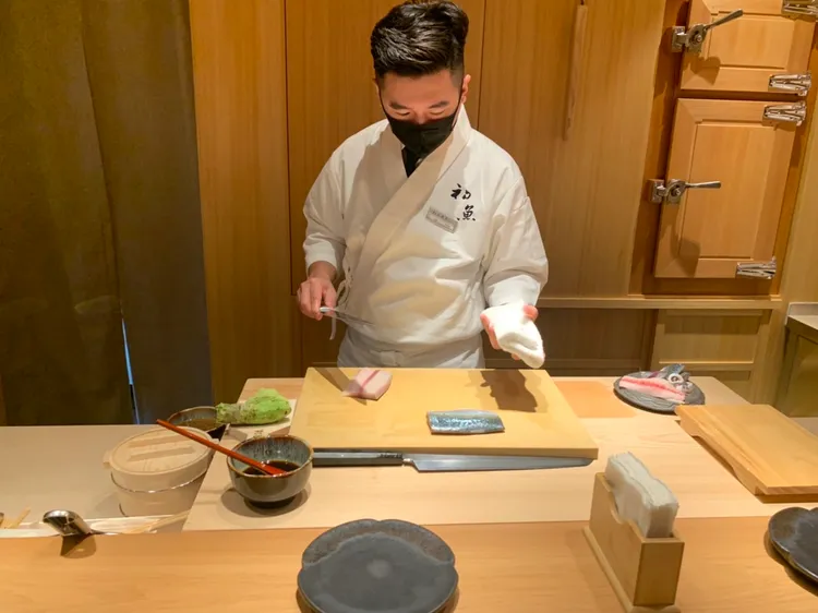 「初魚」漁貨皆源自日本，採當日空運。吳慧芬攝