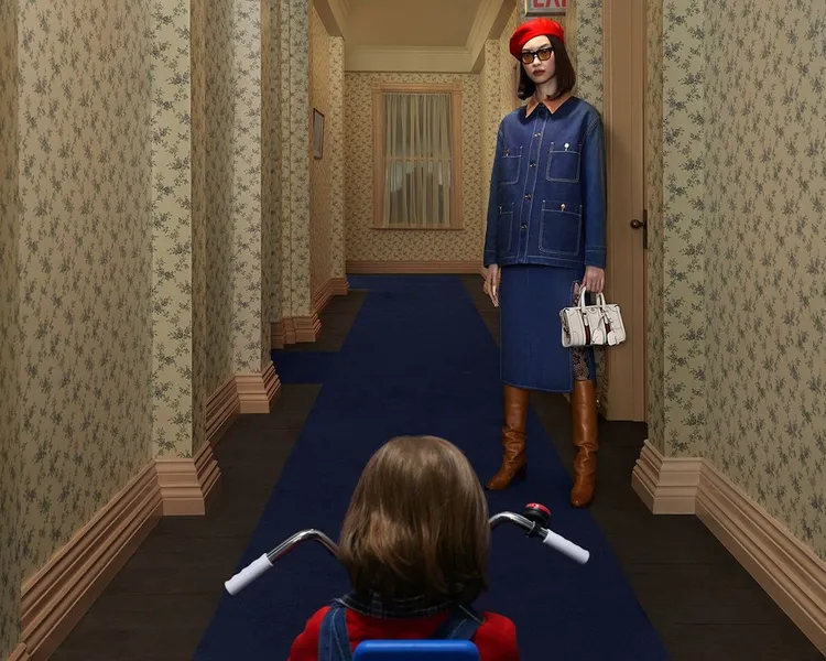 Michele對電影的熱情，也呈現在GUCCI日前發表的Exquisite系列形象廣告中。翻攝gucci IG