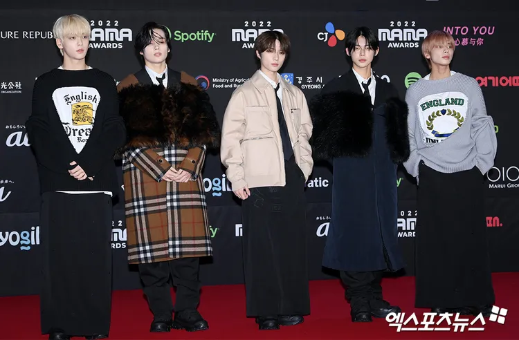 BTS師弟團TXT打扮獨樹一格。翻攝xportsnews