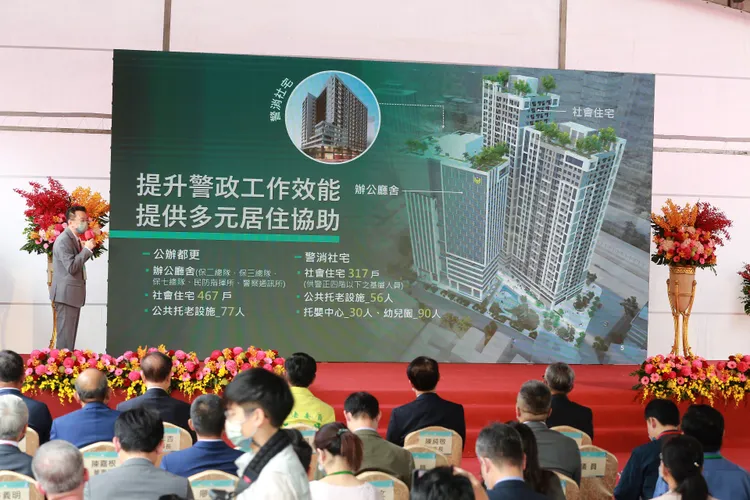 該都更案將打造辦公廳舍、社宅與出租社宅。朱世閎攝