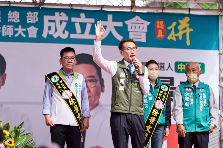 鄭運鵬競辦認為雖微幅領先，但仍要步步為營。鄭運鵬競辦提供