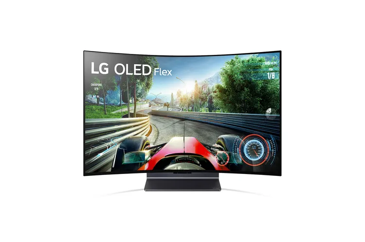 LG OLED Flex 曲面多變系列4K AI物聯網電視42吋官網售價10萬9001元，雙12享8折。業者提供