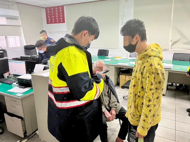 大園警方聯繫上家屬。警方提供