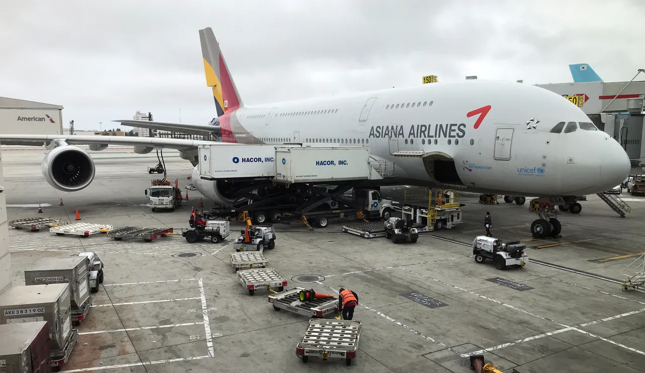 韓亞航空計劃為梨泰院踩踏事故外籍罹難者的家屬提供機票。法新社資料照片