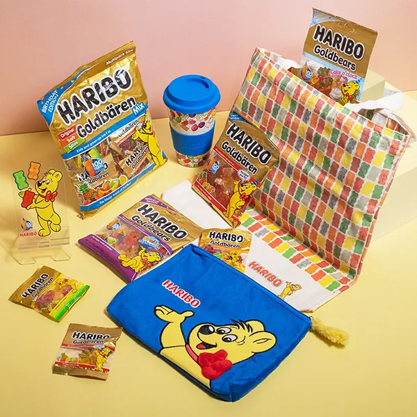 「HARIBO哈瑞寶金熊Q軟糖歡慶100週年抽獎活動」消費滿139元即抽限量好禮。業者提供