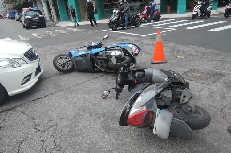 車禍現場。民眾提供