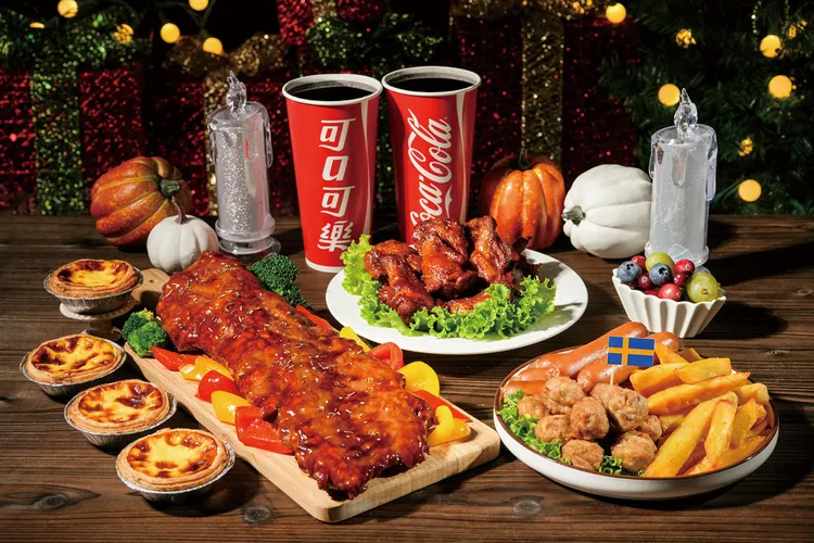 愛買美式拼盤讓人口水直流，買一份可4-5人分享。業者提供