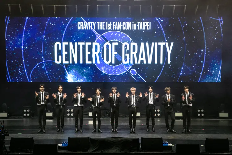 CRAVITY首度在台演出，送上滿滿的愛。D-SHOW提供