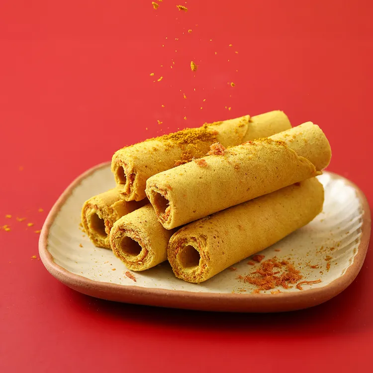 全新口味咖哩肉餅蛋捲。業者提供