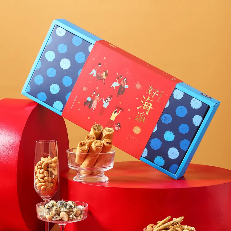 好海派綜合蛋捲禮盒，售價1080元。業者提供