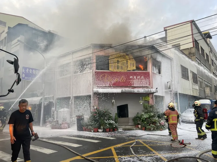 現場未傳人員受困。民眾提供