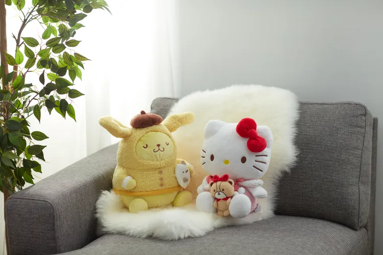 三麗鷗電動玩偶，售價1990元/隻。業者提供