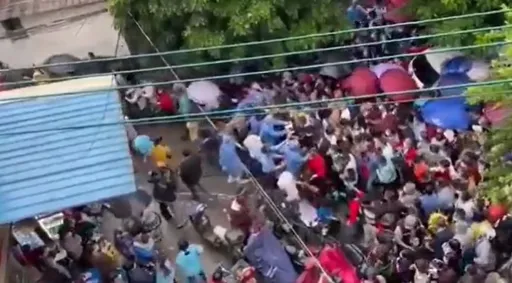 中國廣東驗核酸釀推擠踩踏 傳有多人被踩斷手腳最小3歲