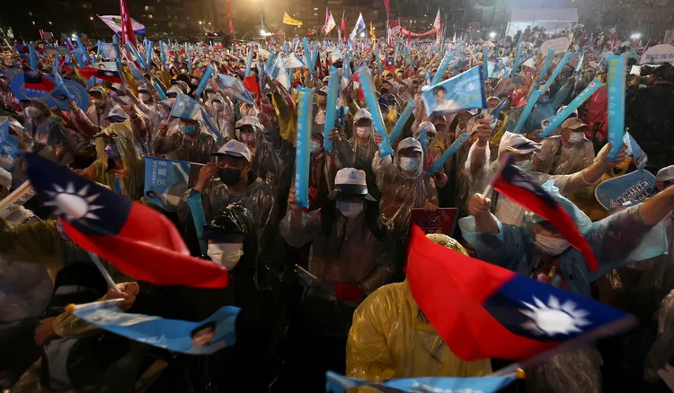 現場支持者已近乎要坐滿。林林攝