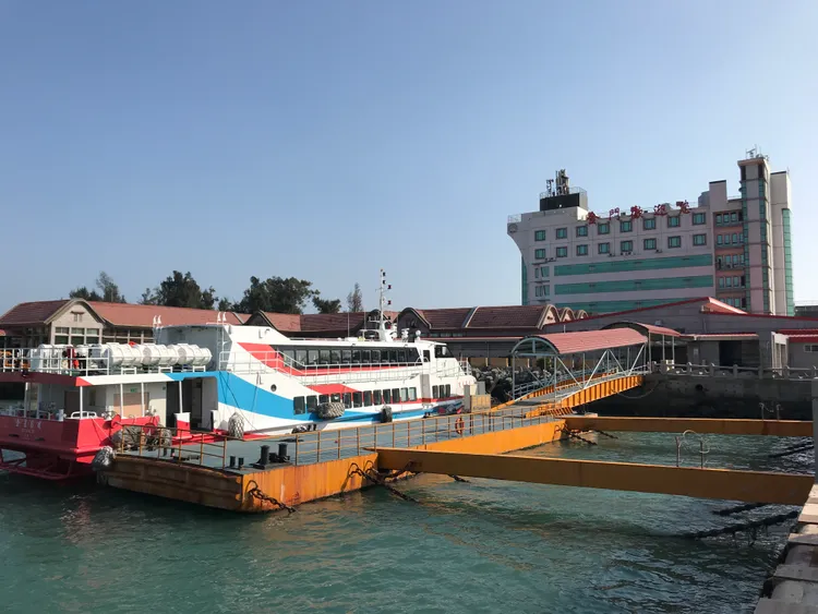 大部份的民眾都期待小三通在開啟。蔡宇凌攝