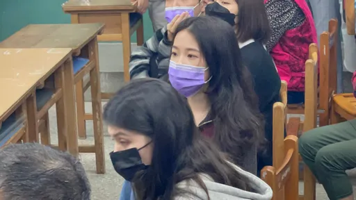 最美里長候選人「永和IU」贏了! 陳紫渝鞠躬謝票承諾實現政見