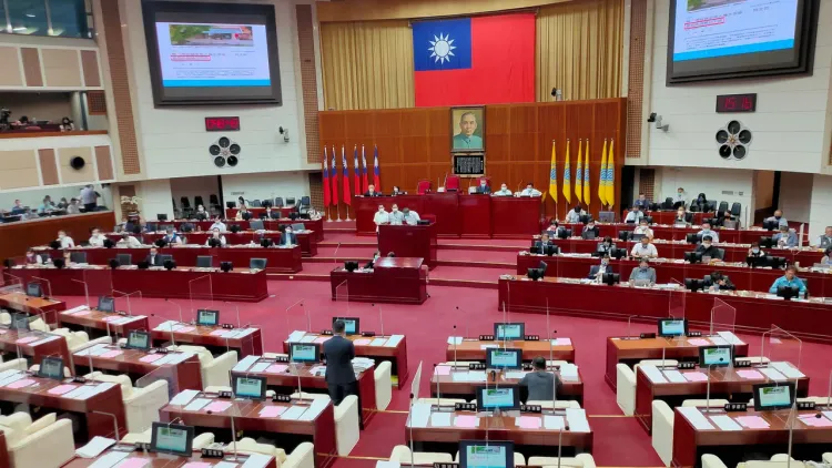 綠營期望議會變天。資料照片