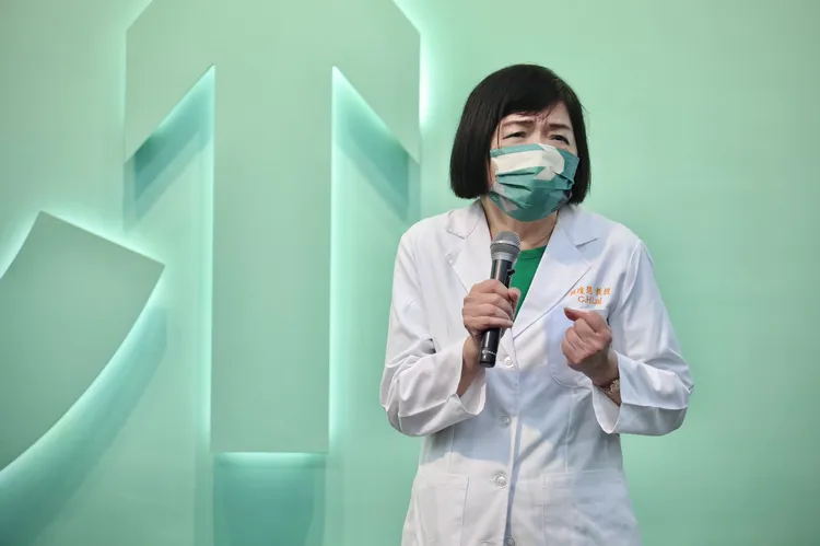 賴瓊慧替陳時中打抱不平。林林攝