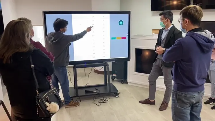 APP開發業者許永昌點出AI學習英文的諸多優點。競辦提供