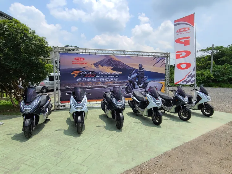 Tigra 250活動期間可享直扣萬元購車金、現金與分期同價，並贈送安全配備ESS緊急煞車警示系統。原廠照片