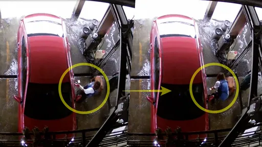 女洗車付費2百甩丟車外 折腰撿錢影片曝光!受辱員工:很受傷