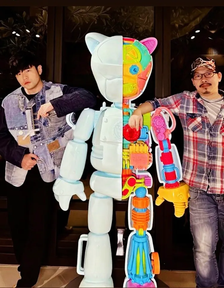 周杰倫（左）和方文山合作無間。翻攝周杰倫IG