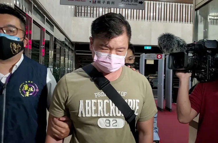 二殯停車場弊案的白手套陳紫皓。呂志明攝