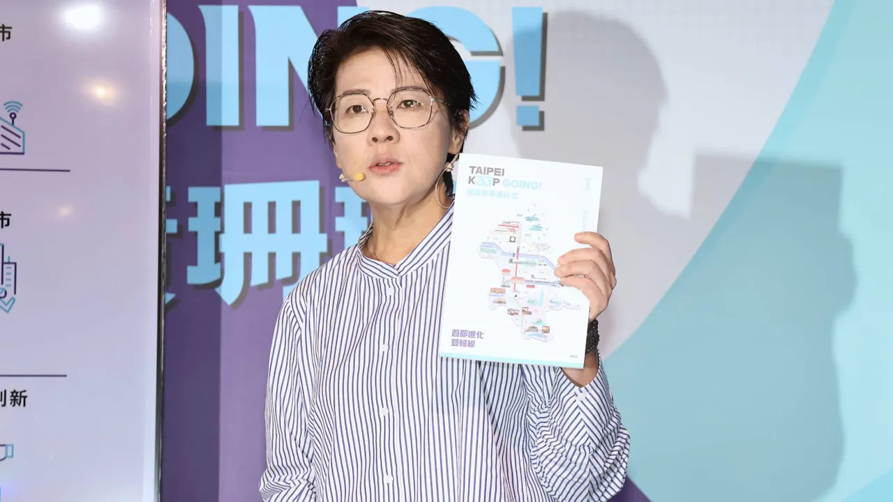 黃珊珊出席政策記者會最終回。葉志明攝