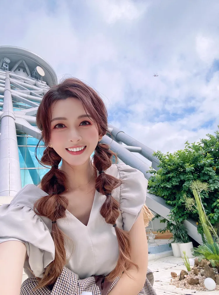 馮媛甄形象甜美陽光。引自馮媛甄臉書