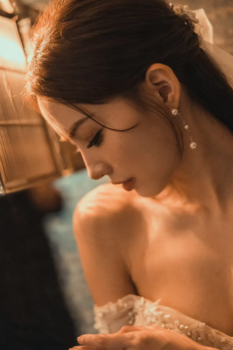 杜姸優雅側臉。真心人電影提供