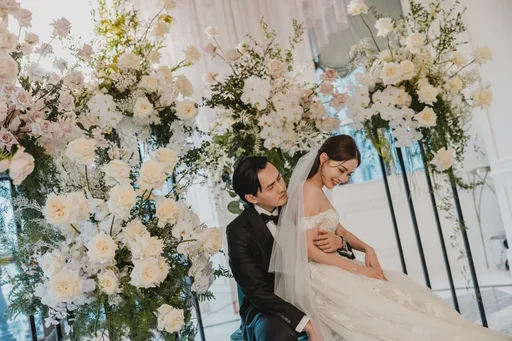 独家专访｜新娘杜姸婚礼暗藏彩蛋险逼哭老公　丢捧花不给伴娘小优机会