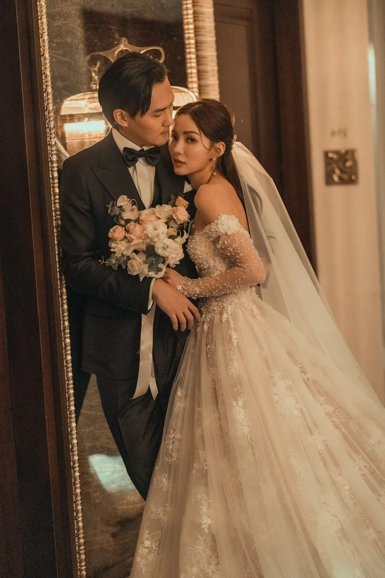 杜姸婚宴照。真心人電影提供