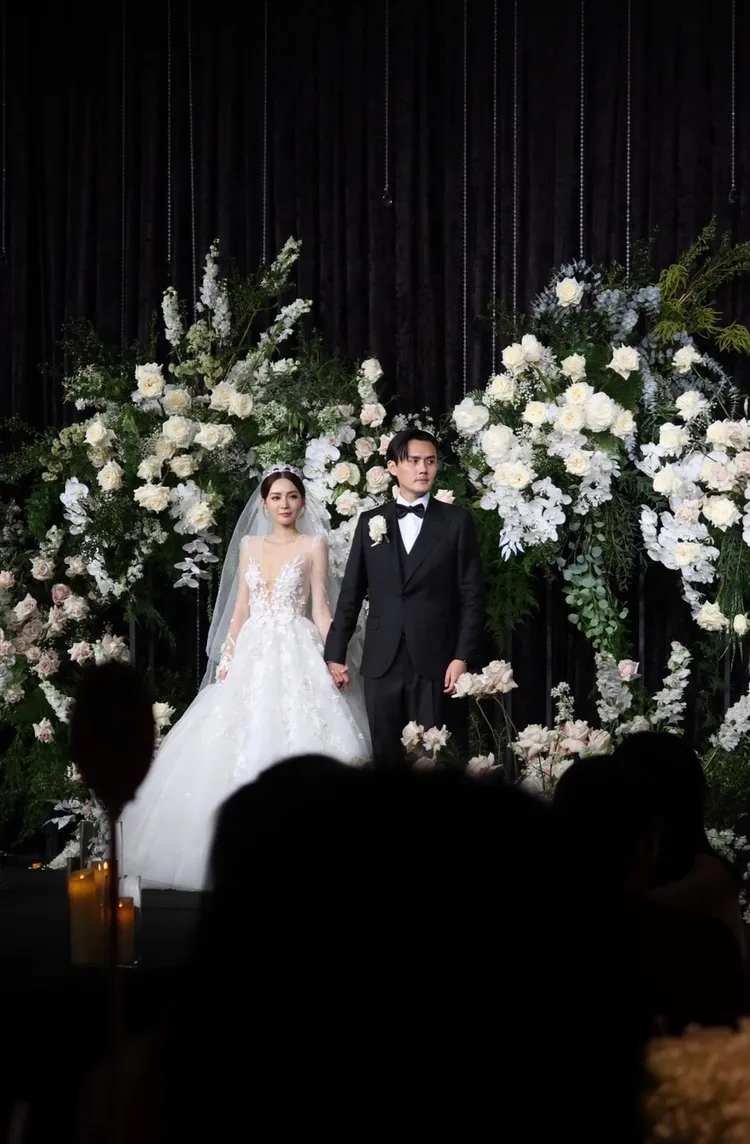 杜姸獨家提供《壹蘋》讀者婚宴照，分享喜悅。真心人電影提供