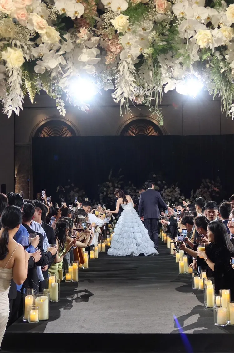 杜姸打造韓式婚宴。真心人電影提供