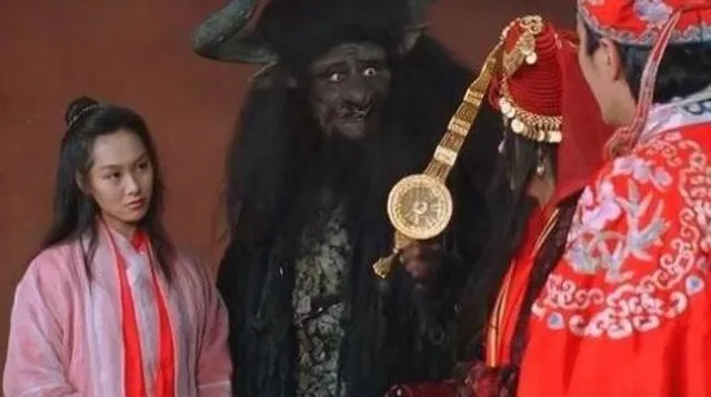 陸樹銘在《大話西遊》中飾演牛魔王，和朱茵、周星馳許多對手戲。翻攝YouTube