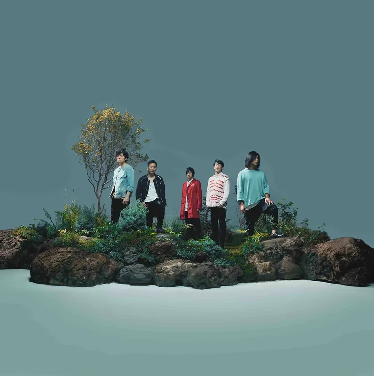 五月天站在綠洲之上。相信提供