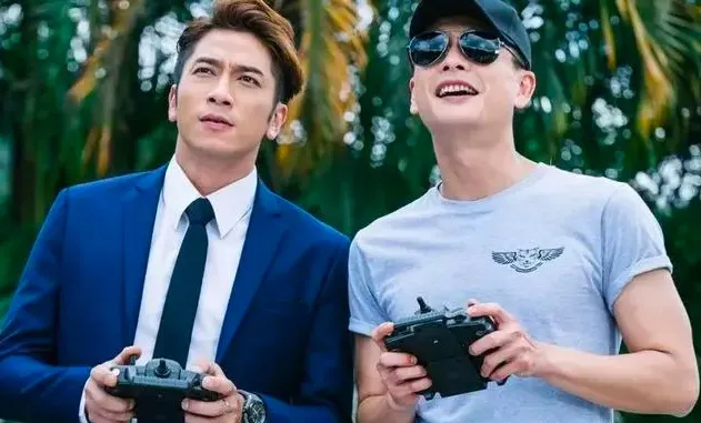 黃宗澤（右）和吳卓羲私下交情深。翻攝黃宗澤微博