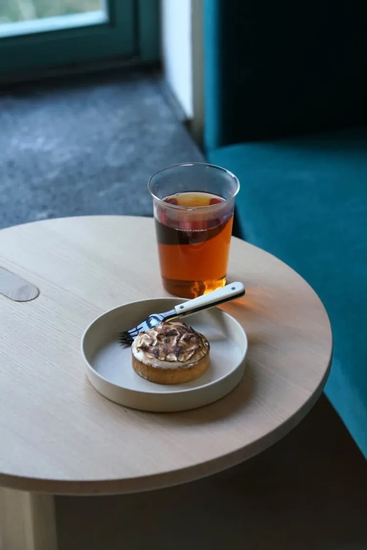 Paradi除了可頌之外，也供應甜點與飲品。豐岡市台灣推廣事務所提供