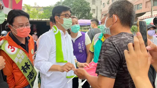 幫蔡適應輔選遭酸「自認選情穩」　陳其邁：我基隆也有票啊