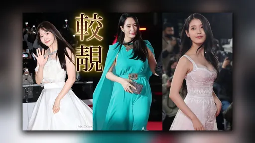 青龍獎紅毯|潤娥仙女下凡奪第一美 IU性感秀半球輸在這一點