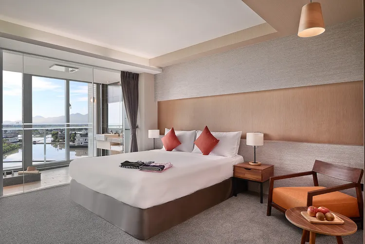  宜蘭綠舞即日起至2023年3/31推出「鴻兔大展喜迎春 · 春酒尾牙住房專案」。業者提供