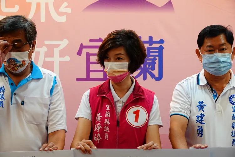 國民黨議員黃琤婷。林泊志攝