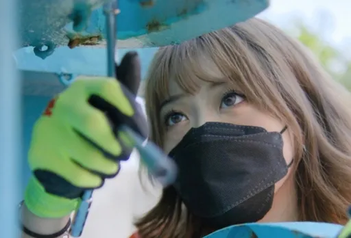 感覺正!電眼美眉入選「海員新星」 年薪破百萬潛力股