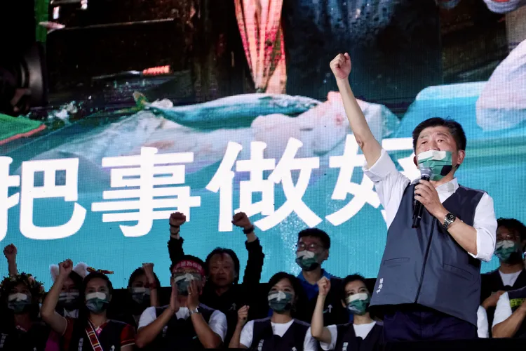 陳時中的競選口號是「把事做好」。資料照，陳志淵攝